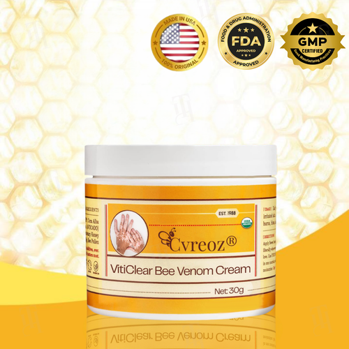LAST 44 PCS LEFT!! Cvreoz® VitiClear Bee Venom Cream