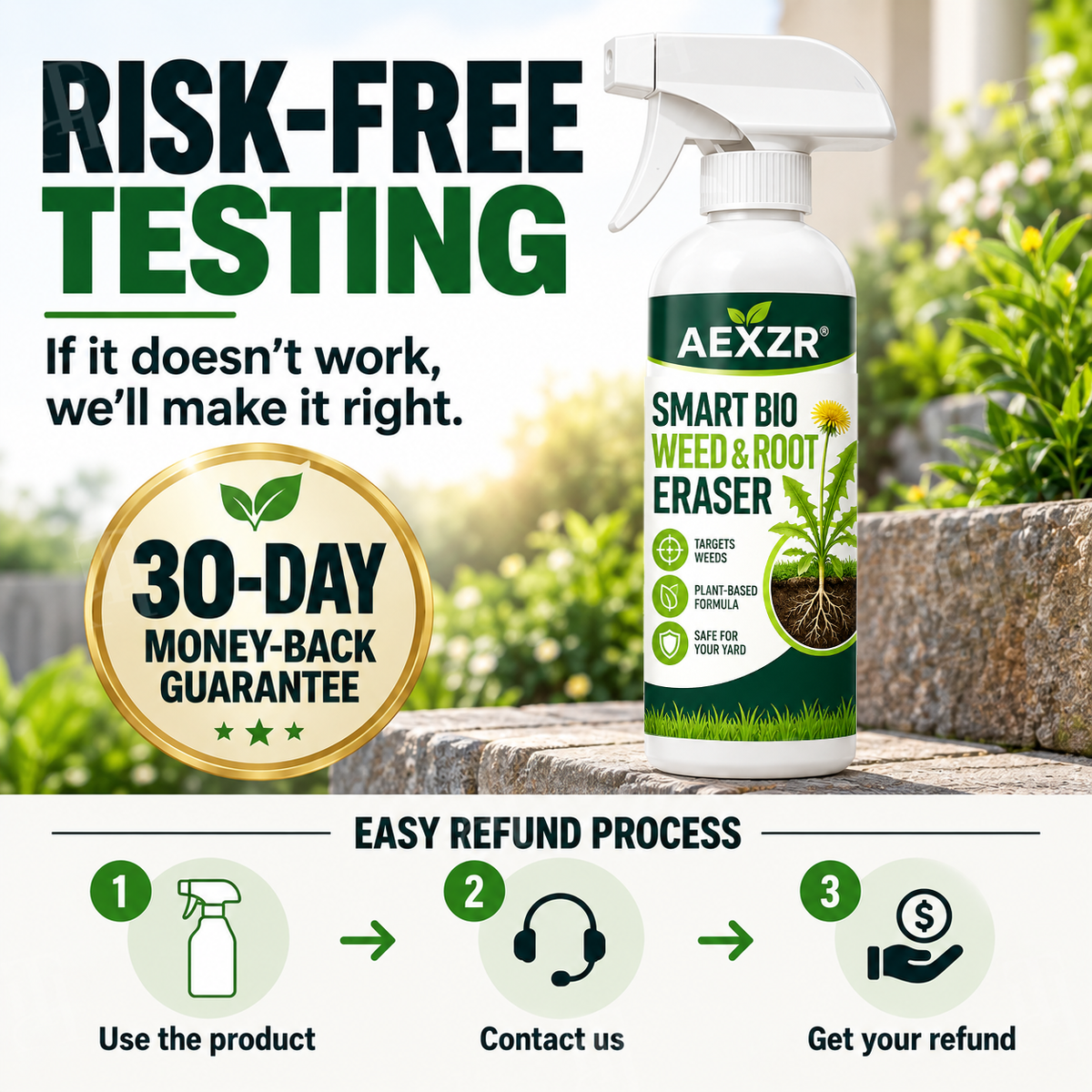 AEXZR® Smart Bio Weed & Root Eraser (𝟟𝟘% 𝕆𝔽𝔽 𝗘𝗡𝗗𝗦 𝗜𝗡 𝟭𝟬 𝗠𝗜𝗡𝗨𝗧𝗘𝗦)