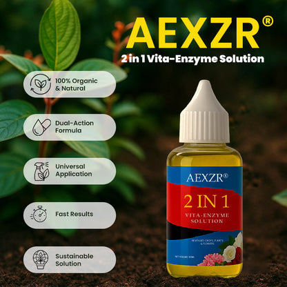AEXZR® 2 in 1 Vita-Enzyme Solution (𝟟𝟘% 𝕆𝔽𝔽 𝗘𝗡𝗗𝗦 𝗜𝗡 𝟭𝟬 𝗠𝗜𝗡𝗨𝗧𝗘𝗦)