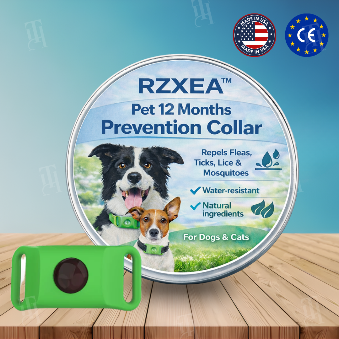 RZXEA™ Pet 12 Months Prevention Collar (𝟟𝟘% 𝕆𝔽𝔽 𝗘𝗡𝗗𝗦 𝗜𝗡 𝟭𝟬 𝗠𝗜𝗡𝗨𝗧𝗘𝗦)