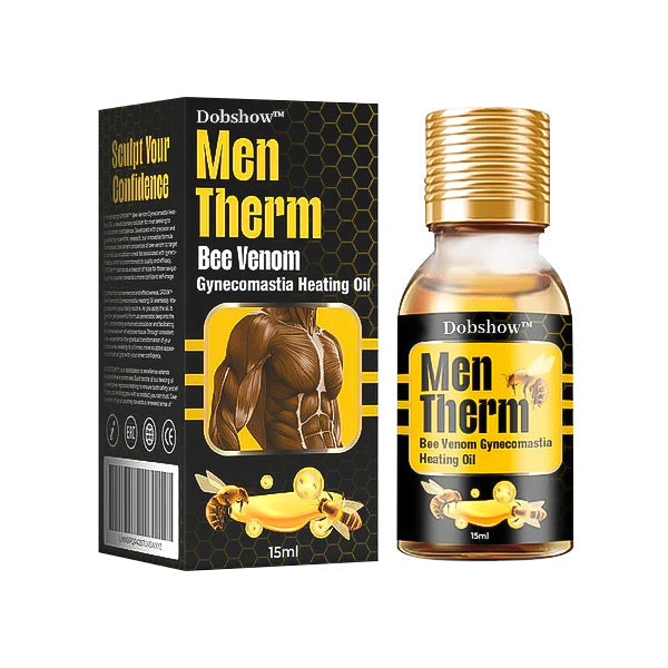 🏋️‍♂️ Dobshow™ MenTherm Bee Venom🐝🐝 Enhancer Oil 💪 - Save on expensive gym memberships