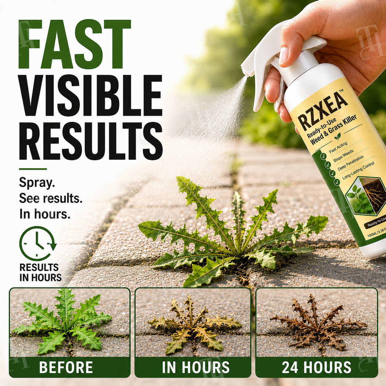 RZXEA™ Ready-to-Use Weed & Grass Killer (𝟟𝟘% 𝕆𝔽𝔽 𝗘𝗡𝗗𝗦 𝗜𝗡 𝟭𝟬 𝗠𝗜𝗡𝗨𝗧𝗘𝗦)