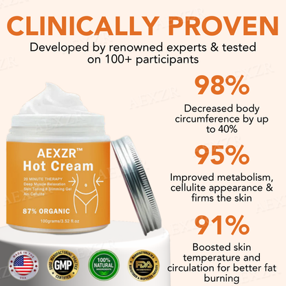 AEXZR™ Organic Hot Cream (𝟟𝟘% 𝕆𝔽𝔽 𝗘𝗡𝗗𝗦 𝗜𝗡 𝟭𝟬 𝗠𝗜𝗡𝗨𝗧𝗘𝗦)