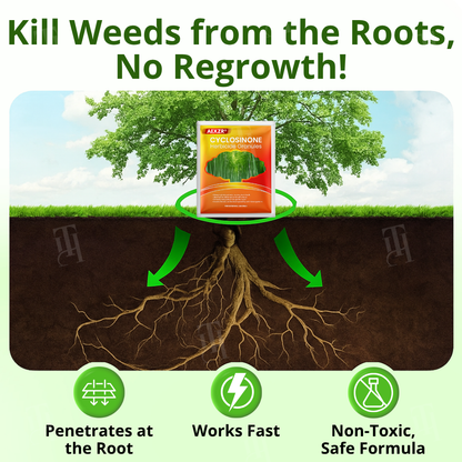 AEXZR® Cyclosinone Herbicide Granules (𝟟𝟘% 𝕆𝔽𝔽 𝗘𝗡𝗗𝗦 𝗜𝗡 𝟭𝟬 𝗠𝗜𝗡𝗨𝗧𝗘𝗦)