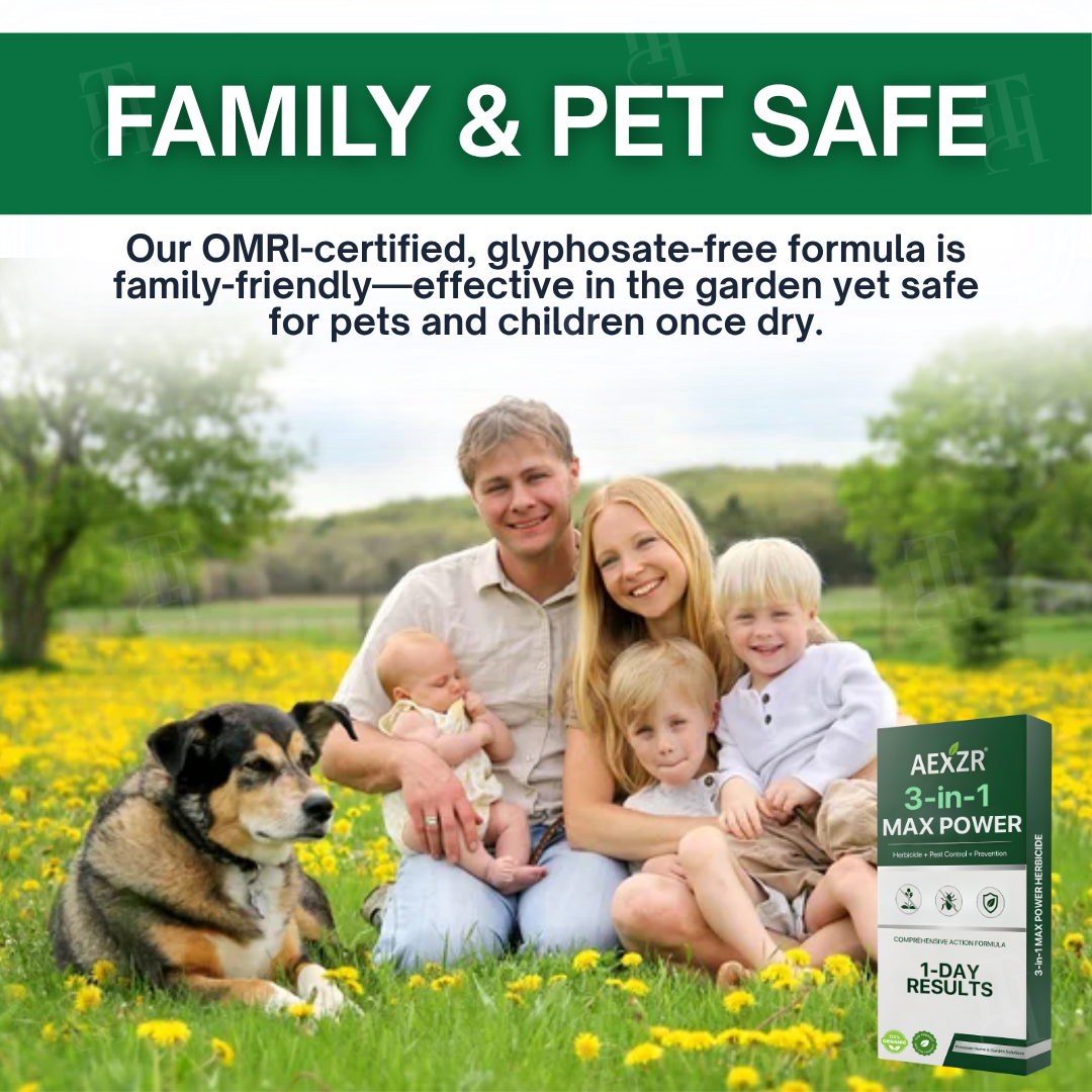 AEXZR® 3 in 1 Max Power Herbicide (𝟟𝟘% 𝕆𝔽𝔽 𝗘𝗡𝗗𝗦 𝗜𝗡 𝟭𝟬 𝗠𝗜𝗡𝗨𝗧𝗘𝗦)