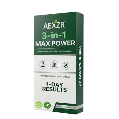 AEXZR® 3 in 1 Max Power Herbicide (𝟟𝟘% 𝕆𝔽𝔽 𝗘𝗡𝗗𝗦 𝗜𝗡 𝟭𝟬 𝗠𝗜𝗡𝗨𝗧𝗘𝗦)