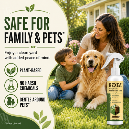 RZXEA™ Ready-to-Use Weed & Grass Killer (𝟟𝟘% 𝕆𝔽𝔽 𝗘𝗡𝗗𝗦 𝗜𝗡 𝟭𝟬 𝗠𝗜𝗡𝗨𝗧𝗘𝗦)