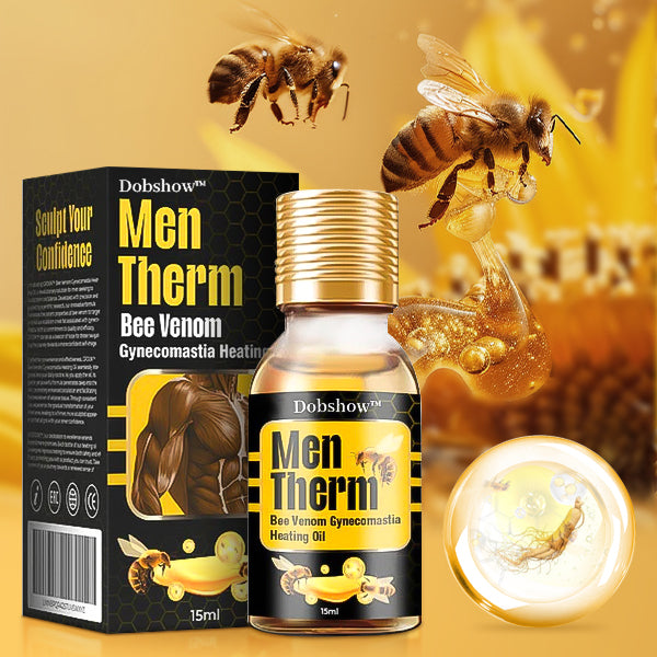 🏋️‍♂️ Dobshow™ MenTherm Bee Venom🐝🐝 Enhancer Oil 💪 - Save on expensive gym memberships