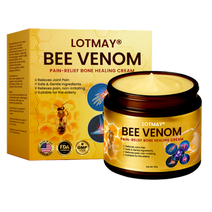 🌟 Official Store |🔥Limited Stocks Available🌿 LOTMAY® Bee Venom Pain-Relief Bone Healing Cream (5𝟘% 𝕆𝔽𝔽 𝗘𝗡𝗗𝗦 𝗜𝗡 𝟭𝟬 𝗠𝗜𝗡𝗨𝗧𝗘𝗦)