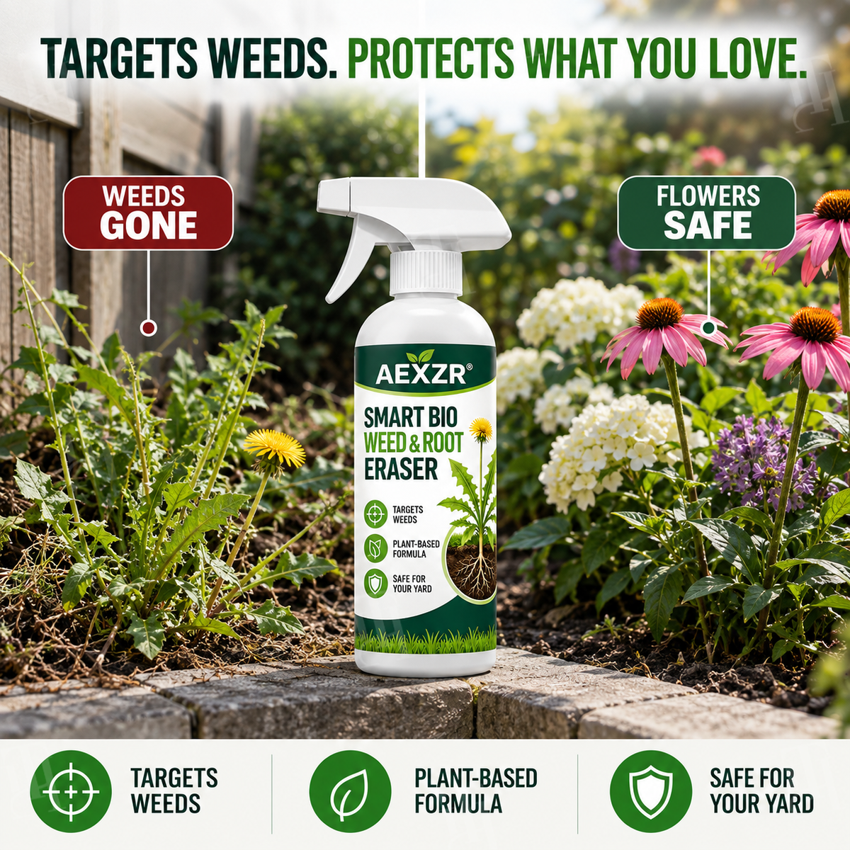 AEXZR® Smart Bio Weed & Root Eraser (𝟟𝟘% 𝕆𝔽𝔽 𝗘𝗡𝗗𝗦 𝗜𝗡 𝟭𝟬 𝗠𝗜𝗡𝗨𝗧𝗘𝗦)